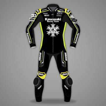 Alex Lowes Kawasaki Leathers 1 Piece Winter Test 2023 SBK