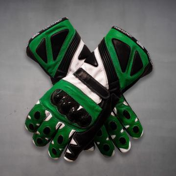Kawasaki Green Motorcycle Gloves