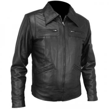 Leather Classic Men’s Shirt Jacket