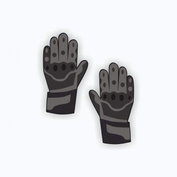 Custom Motorcycle Gloves