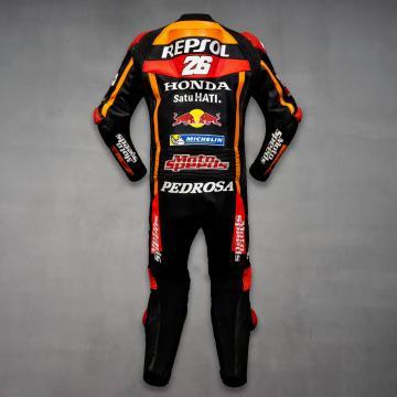 Dani Pedrosa 26 Honda Repsol Black Motorcycle Suits 2017