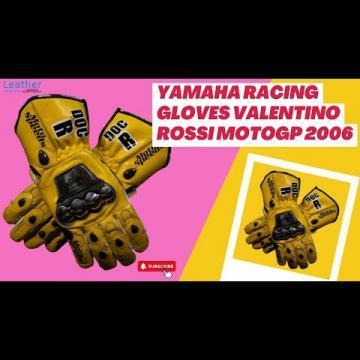 yellow motorcycle gloves