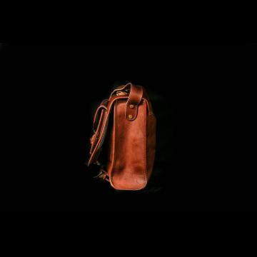 Men's Leather Duffle Bag