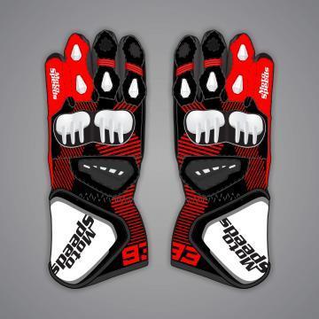 Marc Marquez Leather Moto Gloves 2023 Winter Test