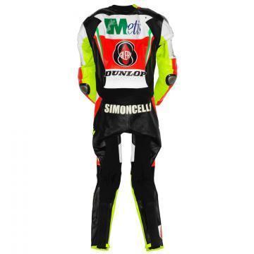 Marco Simoncelli Leather Motorcycle Clothing Gilera GP 2008