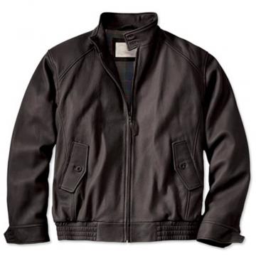 Pilot Bomber Jacket Leather