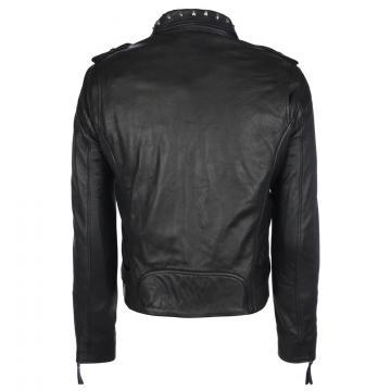 Studded Leather Jacket mens
