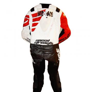 Full leather motorcycle AMA 2008 suit.