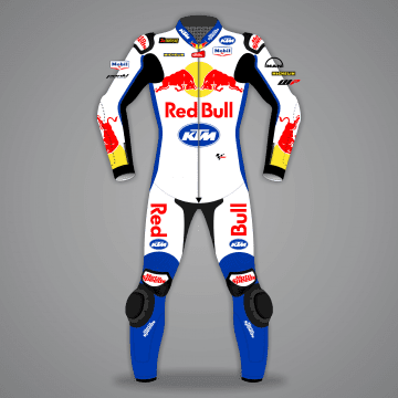 Brad Binder Red Bull White Suit British GP 2024