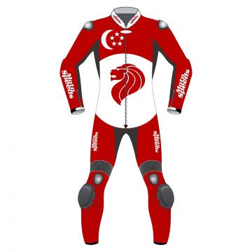Singapore Flag Supermoto Clothing