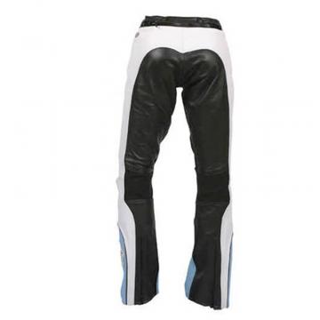Stylo White Motorcycle Pants for Women