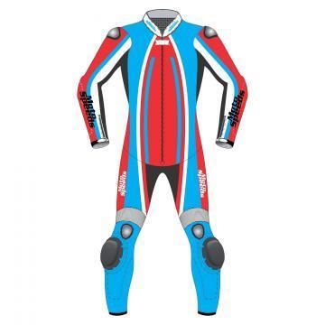 Track Biker Leather Suit