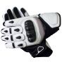 Short Leather Motorcycle Gloves