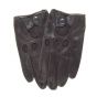 Black Leather Driving Gloves