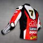 Chaz Davies Ducati Jacket Red WSBK 2020 Side Back