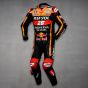 Black Motorcycle Suits Dani Pedrosa Honda Motogp 2017 front view