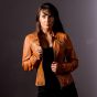 Leather Jacket Tan
