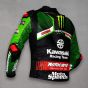 Motorcycle Jacket Kawasaki Jonathan Rea Wsbk 2020 Side Back View