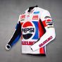 Kevin Schwantz Suzuki Pepsi Leather Jacket GP 1988 left front view
