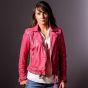 Pink Biker Jacket