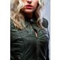 Leather Jacket Women Short