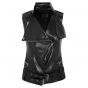Leather Vest Black