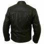 Waterproof Leather Jacket Back View